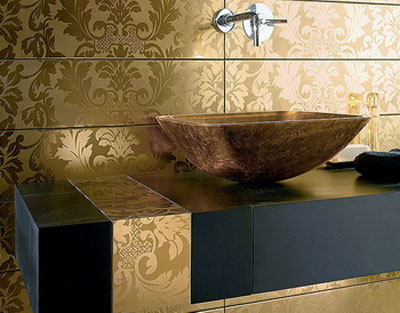 Уникальная керамическая плитка интернет-магазина «Идеал Керамик»  на кухне и в ванной